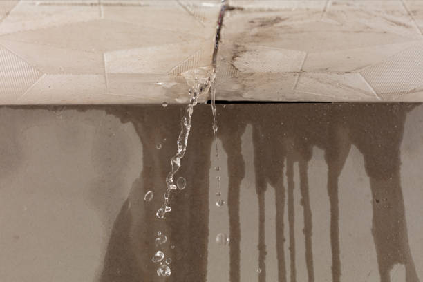 Professional Structural Drying technician working in McLean, TX